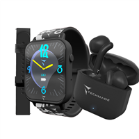 Smartwatches Techmade DREAMER in Steel TM-DRE-B2BKWB - TM-DRE-B2BKWB